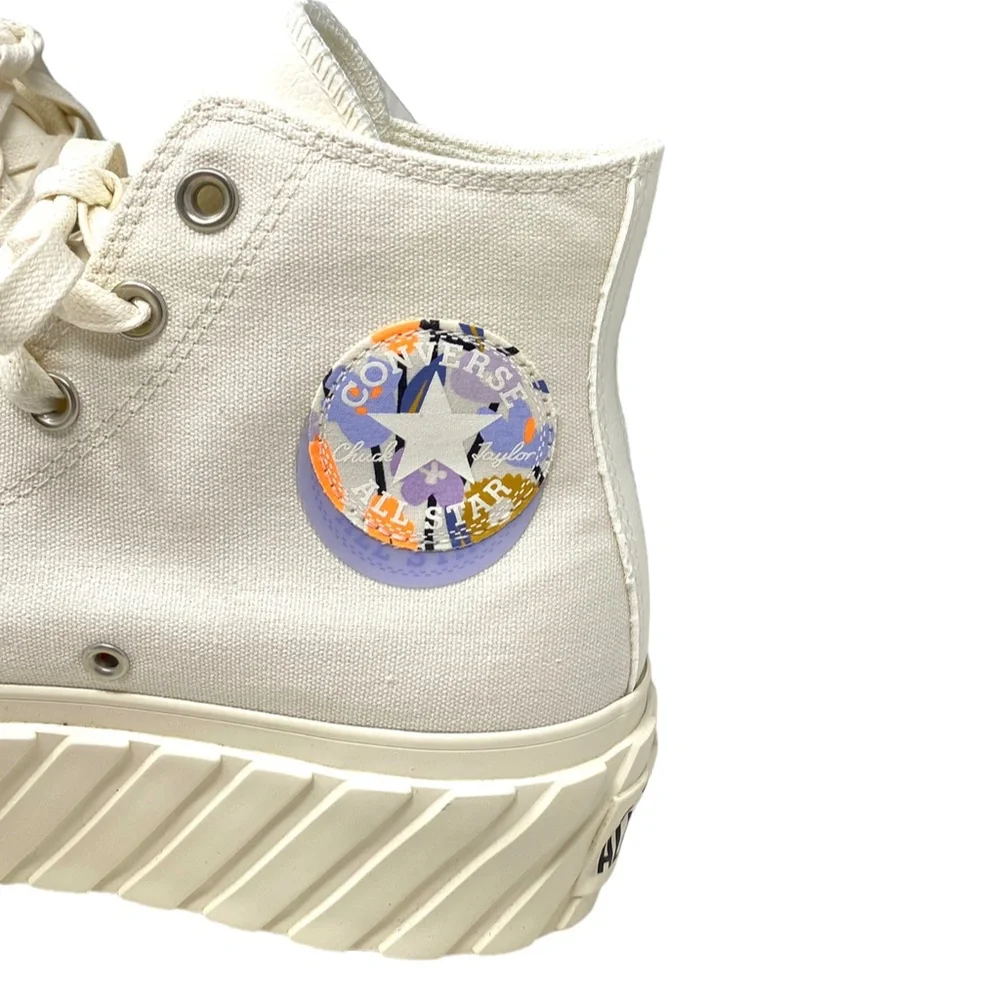Converse Ctas Lift Platform High Shoe Skate Canvas Women Casual Sneakers A01732C - Picture 9 of 12